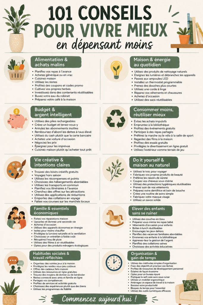 Femmes partageant des astuces sur un mode de vie frugal