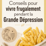 Personne lisant un livre sur la frugalité avec un carnet et un stylo