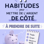 Femme souriante tenant un ordinateur portable et tenant un carnet d'épargne.