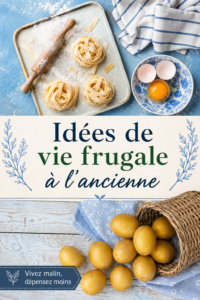 Femme souriante dans une cuisine, adoptant un mode de vie frugal avec des astuces pratiques pour économiser.
