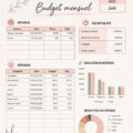 Modèle de budget gratuit en Excel pour gérer ses finances mensuelles