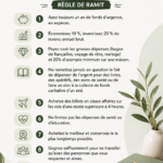 Une femme souriante vérifiant ses finances avec un ordinateur portable.