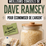 Femme souriante examinant un budget avec un carnet et un stylo, inspirée par les conseils de Dave Ramsey.
