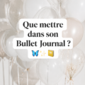Bullet Journal ouvert avec des pages colorées et créatives.