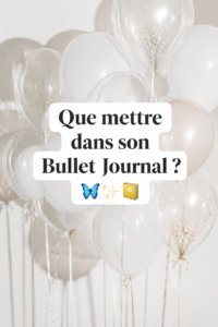 Bullet Journal ouvert avec des pages colorées et créatives.