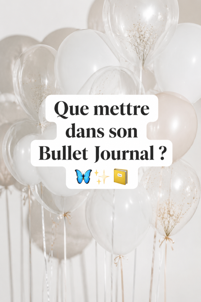 Bullet Journal ouvert avec des pages colorées et créatives.
