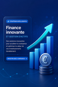 Image représentant des graphiques financiers modernes illustrant l'innovation en gestion d'actifs