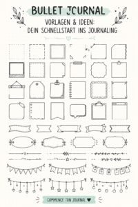 Un Bullet Journal joliment décoré avec des pages organisées et colorées