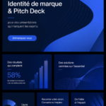Éléments visuels d'une identité de marque moderne.
