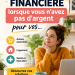 Femme heureuse consultant des informations sur les aides financières disponibles