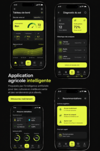 Capture d'écran de l'application Agrilo montrant des conseils agricoles personnalisés.