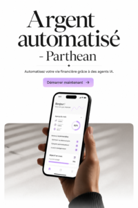 Femme utilisant une application de gestion financière sur un smartphone