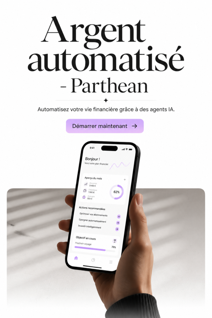 Femme utilisant une application de gestion financière sur un smartphone