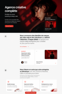 Illustration d'une équipe créative travaillant sur un projet de branding.