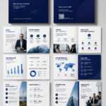 Un modèle de rapport annuel design et professionnel