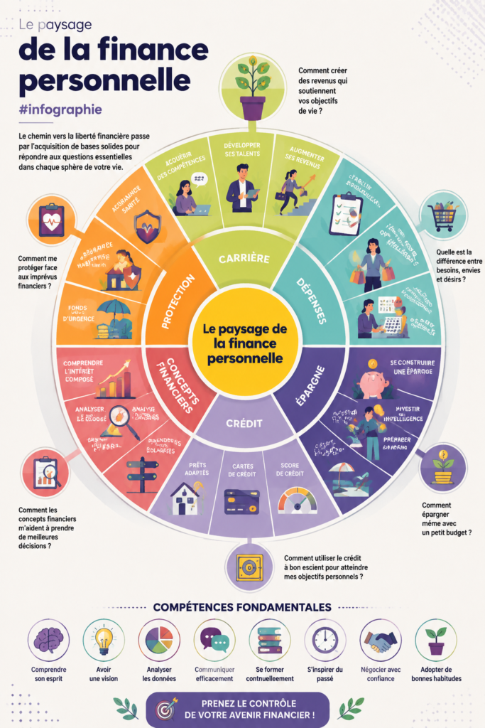 Infographie sur la gestion des finances personnelles