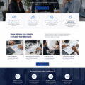Template Elementor pour site professionnel avec design moderne