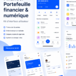Femme utilisant une application de finances personnelles sur son téléphone