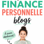 Femme lisant un blog de finance personnelle sur son ordinateur.