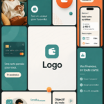 Guide de style de marque avec logo élégant et personnalisé.