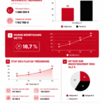 Femme souriante utilisant une application de gestion financière sur son smartphone