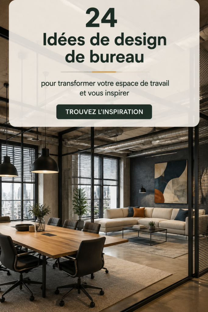 Espace de travail lumineux avec des éléments de décoration inspirants.