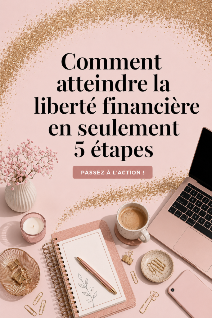 Femme souriante planifiant ses finances personnelles avec un ordinateur.