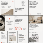 Modèles Instagram attractifs pour startups et équipes marketing.