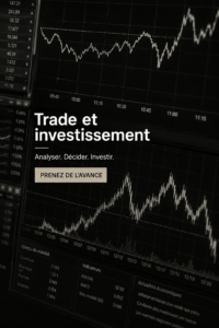 Femme consultant un graphique d'investissement sur son ordinateur, représentant le trading et l'investissement