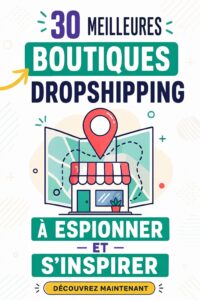 Exemples de succès en dropshipping, boutiques modernes et inspirantes.