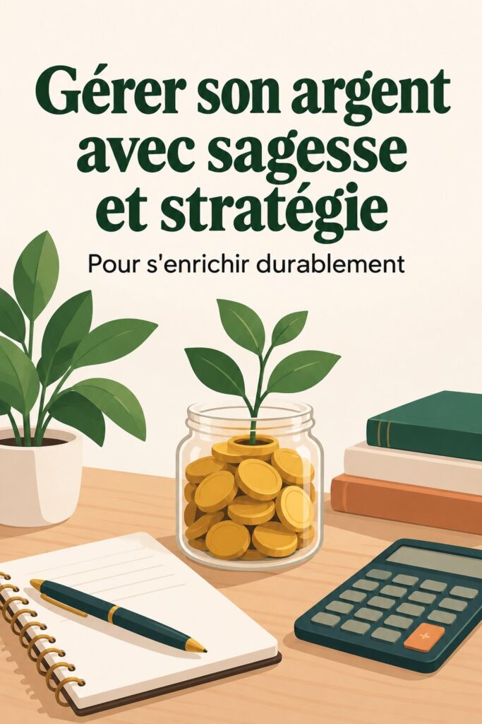 Un collage de citations inspirantes sur la gestion des finances personnelles