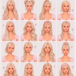 Un montage de coiffures féminines uniques pour Sims 4