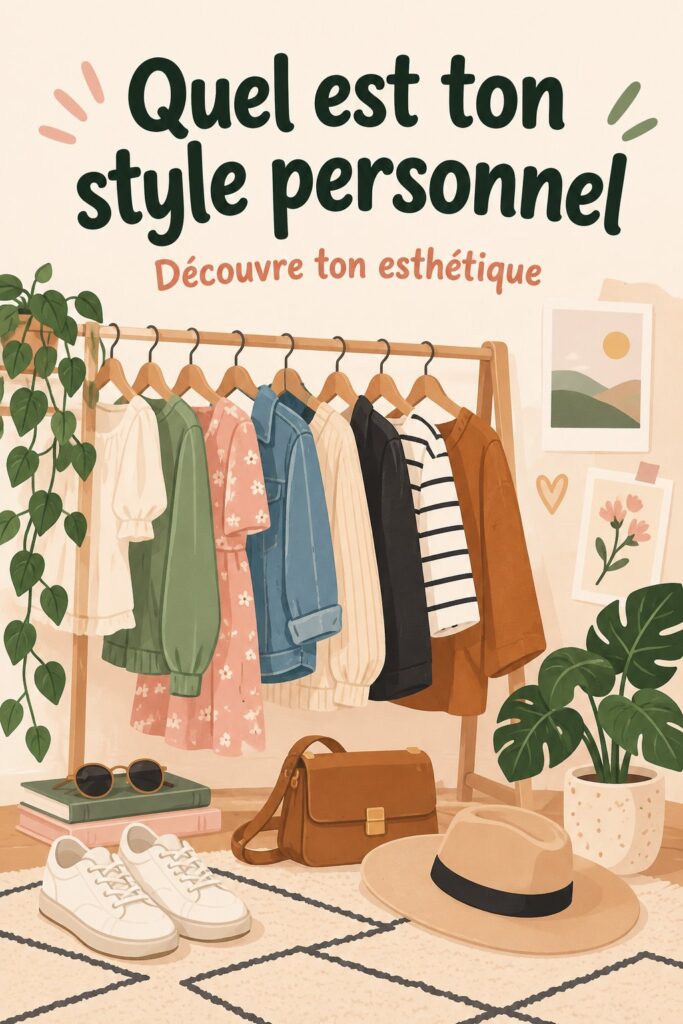 Femme découvrant son esthétique personnelle dans un cadre chaleureux