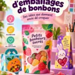Un packaging créatif et coloré pour des douceurs sucrées.