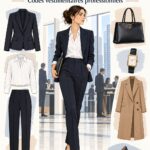 Femme d'affaires professionnelle dans un ensemble chic et élégant