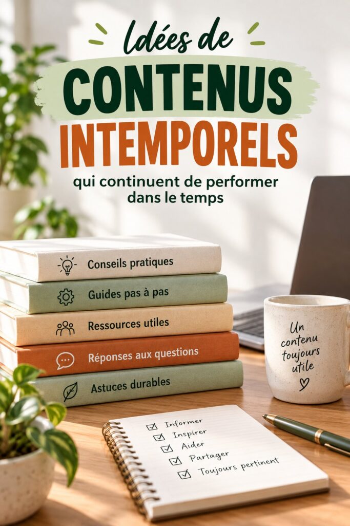 Un ordinateur portable avec une tasse de café et des notes sur du contenu digital.