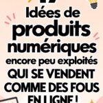 Femme travaillant sur son ordinateur pour créer un produit numérique