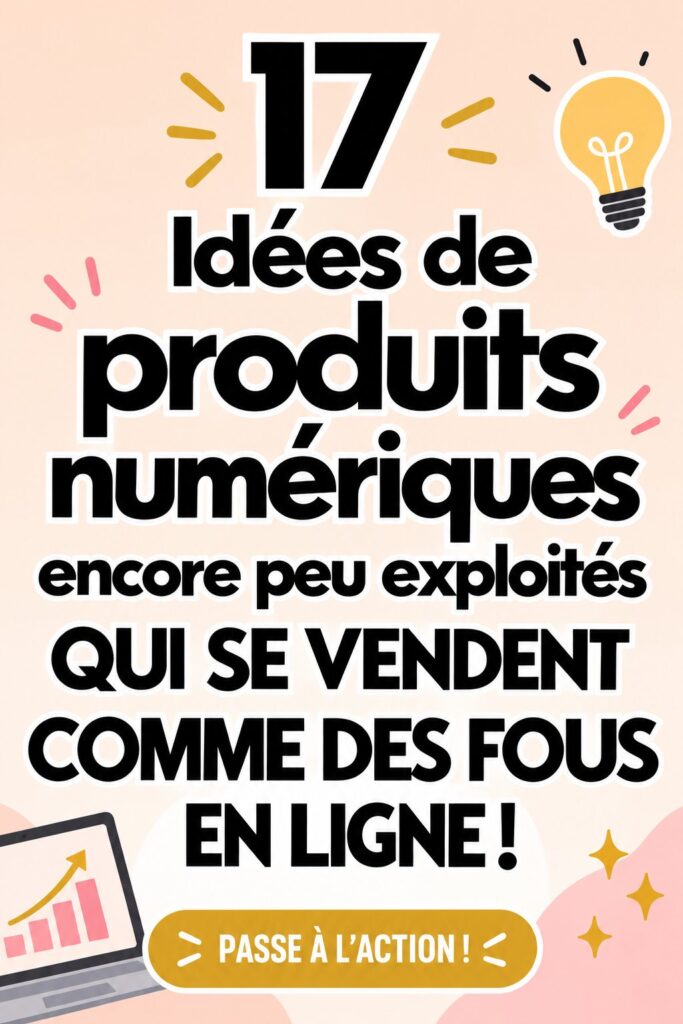 Femme travaillant sur son ordinateur pour créer un produit numérique