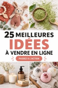 Femme utilisant un ordinateur pour vendre des produits en ligne, symbole de réussite financière.