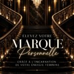 Visuel représentant une femme entrepreneur affichant son identité de marque avec confiance.