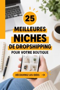 Une belle infographie sur les niches de dropshipping