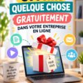 Femme entrepreneur réfléchissant à des idées de cadeaux pour sa clientèle