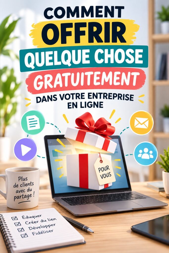 Femme entrepreneur réfléchissant à des idées de cadeaux pour sa clientèle
