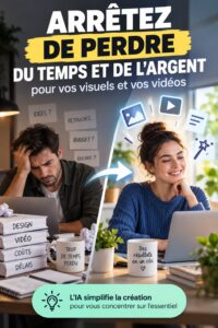 Illustration d'un processus de design optimisé par l'intelligence artificielle.