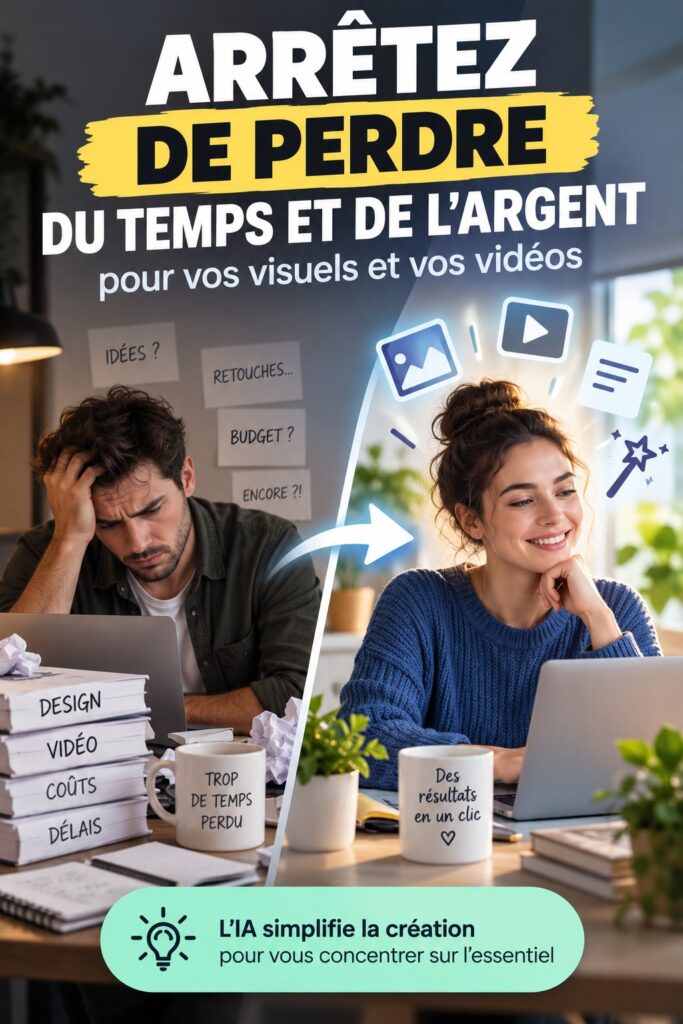 Illustration d'un processus de design optimisé par l'intelligence artificielle.