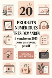 Femme souriante tenant un ordinateur portable, représentant la vente de produits numériques.