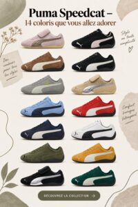 Puma Speedcat en 14 couleurs tendance