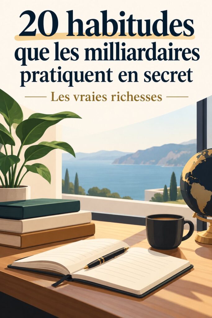 Une femme souriante examine son budget avec des notes et un ordinateur, inspirée par les secrets des milliardaires.