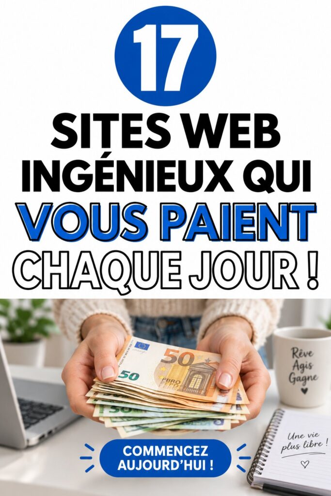 Femme utilisant un ordinateur pour découvrir des sites de gains