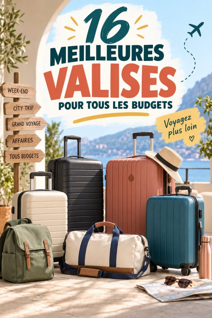 Choix de diverses valises pour tous les budgets